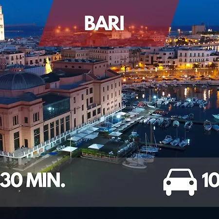 10 Min Airport & Wifi - Wonderful 5 Stars * Bari